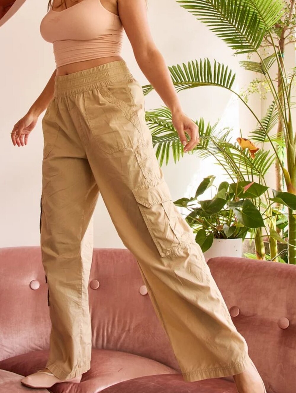 Aerie Easiest Cargo Pant - Soff Brown